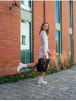 Městský batoh VUCH Corbin Dotty Black