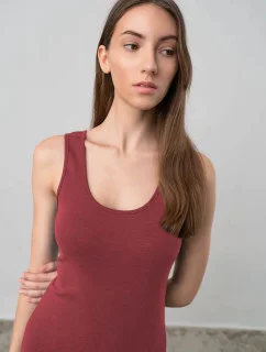 Jednoduché šaty bez rukávů 70030 - Vamp