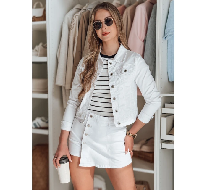 Dámské šortky white Dstreet model 21977657 - FashionStreet