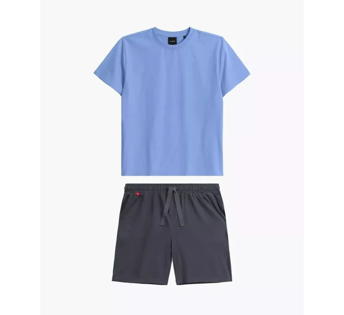 Pánské pyžamo Atlantic NMP-379 kr/r S-2XL Pánské pyžamo Atlantic NMP-379 kr/r S-2XL