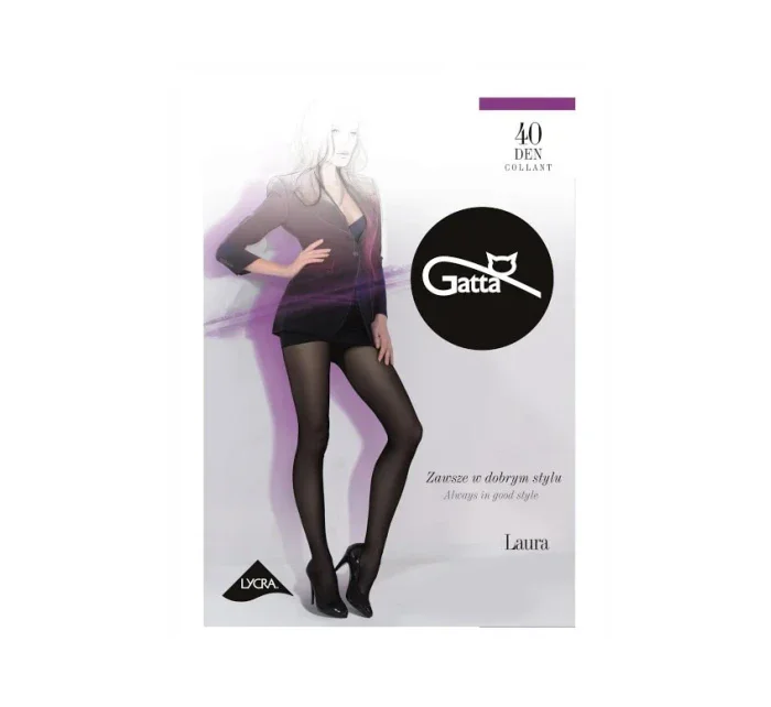 Dámské punčochové kalhoty Gatta Laura 40 den 5-XL Dámské punčochové kalhoty Gatta Laura 40 den 5-XL