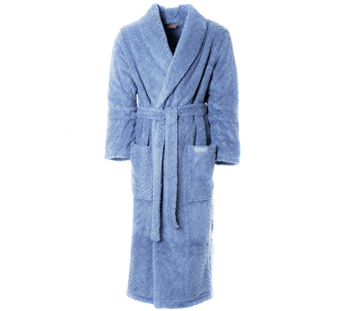 Unisex župan Athena 2116 denim světlý - Vestis Unisex župan Athena 2116 denim světlý - Vestis