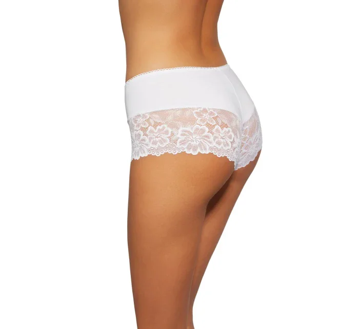 Dámské boxerky 107 white - GABIDAR Dámské boxerky 107 white - GABIDAR