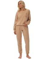 Dámské pyžamo 41899 Fawn - HENDERSON Dámské pyžamo 41899 Fawn - HENDERSON