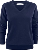 James Harvest Ashland V-Neck Women Dámský svetr s výstřihem do V 62.2505 navy