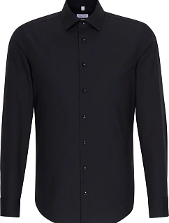 Seidensticker Shirt Slim LSL Košile s dlouhým rukávem 78.5198 black