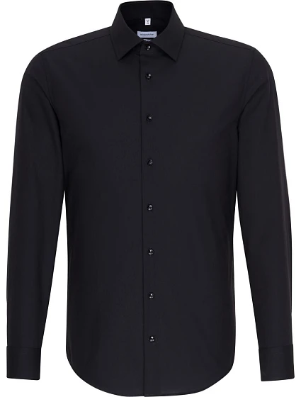 Seidensticker Shirt Slim LSL Košile s dlouhým rukávem 78.5198 black Seidensticker Shirt Slim LSL Košile s dlouhým rukávem 78.5198 black
