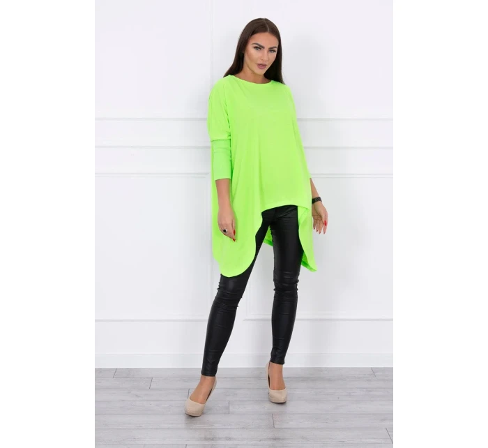 Oversize halenka zelená neonová Oversize halenka zelená neonová
