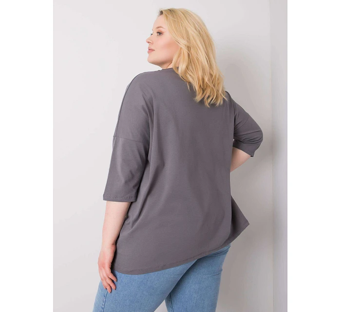 Bluzka RV BZ model 22066956 ciemny szary - FPrice