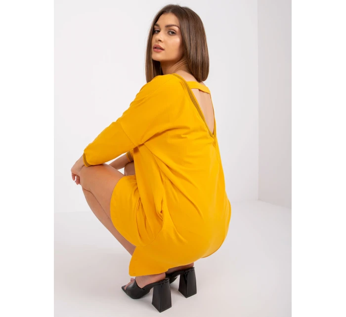 Šaty RV SK 7555.26X světle oranžová