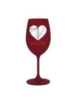 Personalizovaná sklenice - dvě mapy jako srdce Personalizovaná sklenice - dvě mapy jako srdce