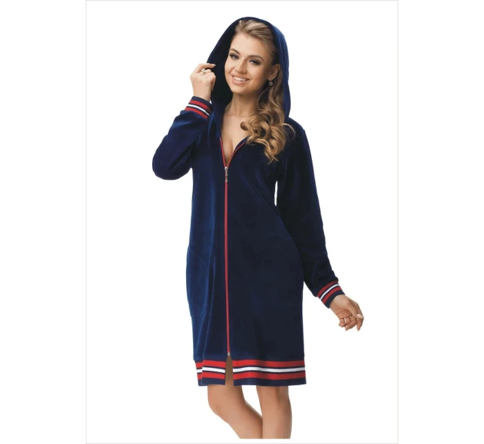 Dámský župan FR-239 Tmavě modrá - Dorota Dámský župan FR-239 Tmavě modrá - Dorota