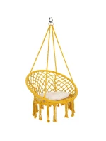 Závěsná sedačka 80x60 cm s polštářkem HONEY