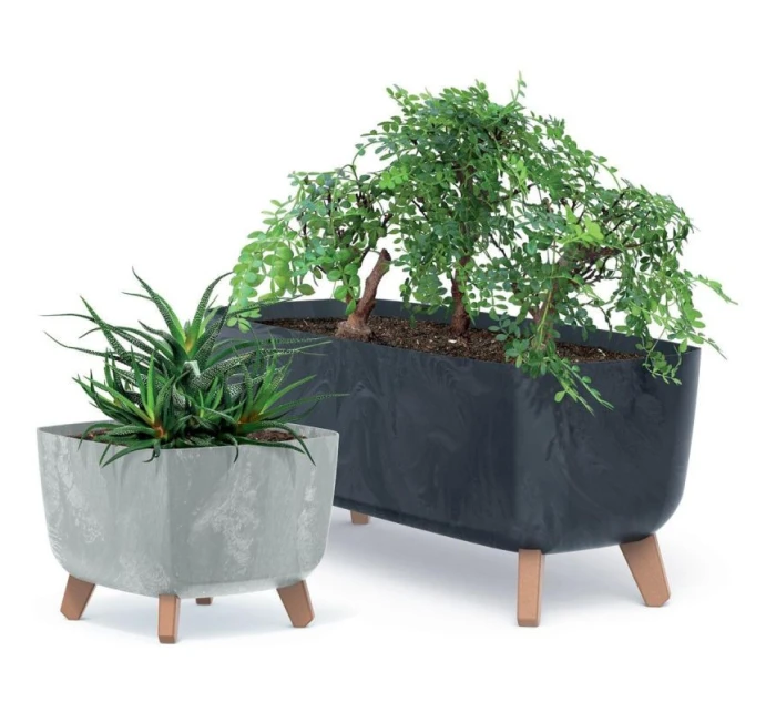 GRACIA CASE CONTAINER BETON EFFECT 58x24CM dětské