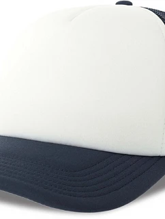 5 panelová Trucker kšiltovka white/navy model 22450399 - Atlantis Headwear