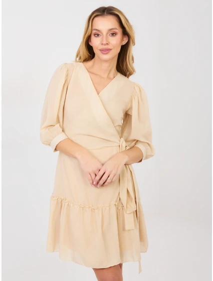 Sukienka LK SK model 21902633 beżowy - FPrice