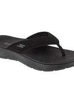 Dámské sandály / žabky Go Walk Flex Holly 141459-BBK Černá - Skechers