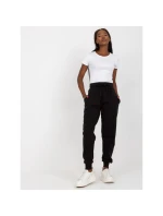 Černé základní teplákové kalhoty s kapsami (B-005.11X) Černé základní teplákové kalhoty s kapsami (B-005.11X)