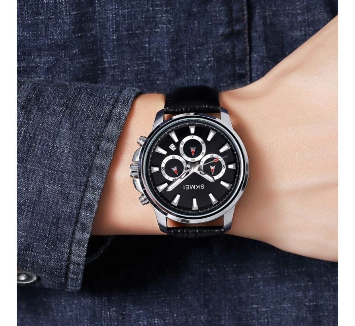 Pánské hodinky Skmei 2071LSIBK + BOX Pánské hodinky Skmei 2071LSIBK + BOX