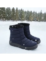 Nepromokavé sněhové boty na zip NEWS W model 18847113 navy blue - Inny Nepromokavé sněhové boty na zip NEWS W model 18847113 navy blue - Inny