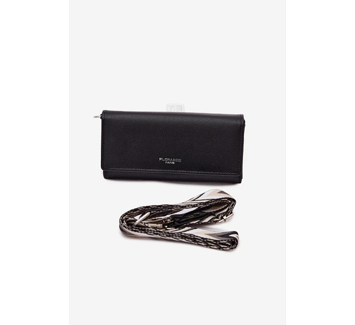 Dámská kabelka a peněženka 2v1 Černá Suzette