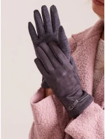 Rukavice AT RK model 16228923 tmavě šedá - FPrice Rukavice AT RK model 16228923 tmavě šedá - FPrice