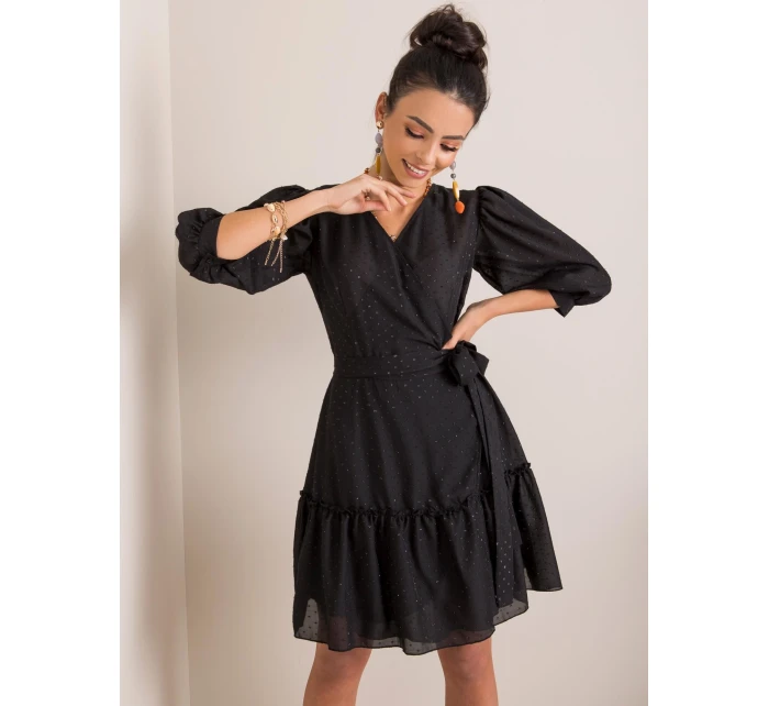 Šaty LK SK 508027.34P černé Šaty LK SK 508027.34P černé