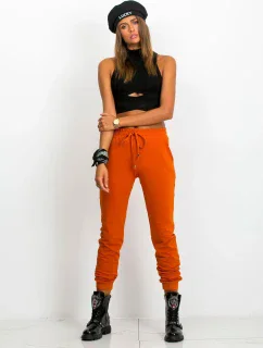 Tepláky RV DR 5040.07X tmavě oranžová