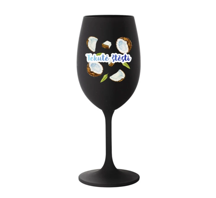 Personalizovaná sklenice s ovocem a textem Personalizovaná sklenice s ovocem a textem