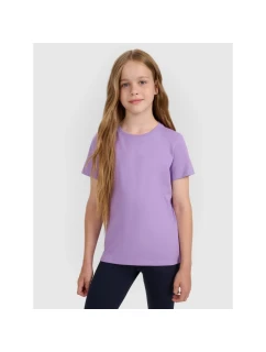 Dívčí hladké tričko 4F 4FJRAW25TTSHF3233-51S