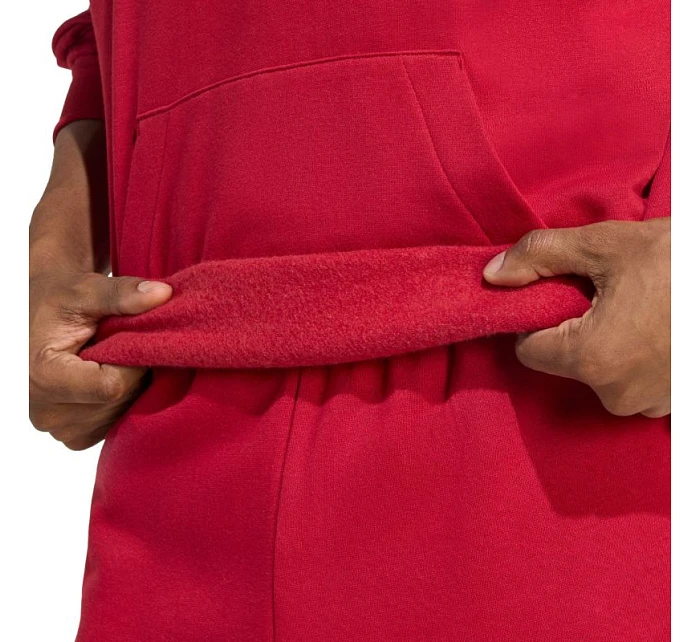 Pánská mikina adidas Essentials Feelcozy Hoodie červená KC0907 pánské