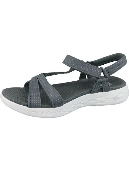 On The Go 600 model 21368750 šedé sandály - Skechers