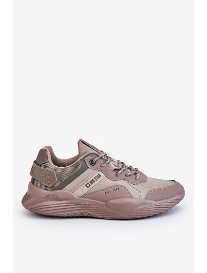 Pánské lehké tenisky Memory Foam System Big Star model 21608853 Béžová - Big Star Shoes