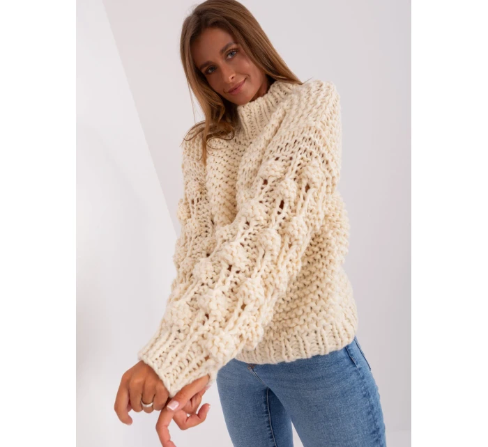 Jumper AT SW 2382.97P světle béžová Jumper AT SW 2382.97P světle béžová