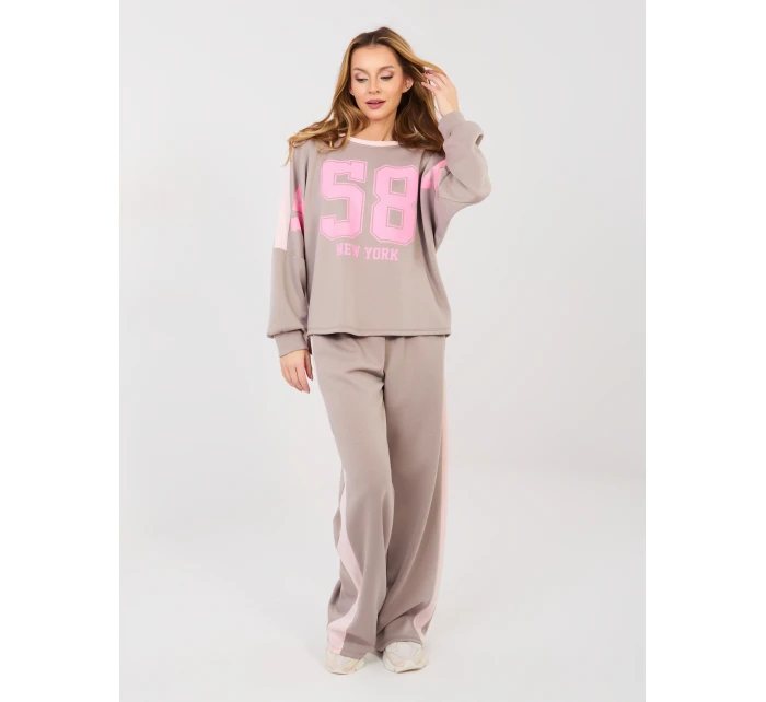 Komplet IT KMPL model 21937138 ciemny bezowy - FPrice