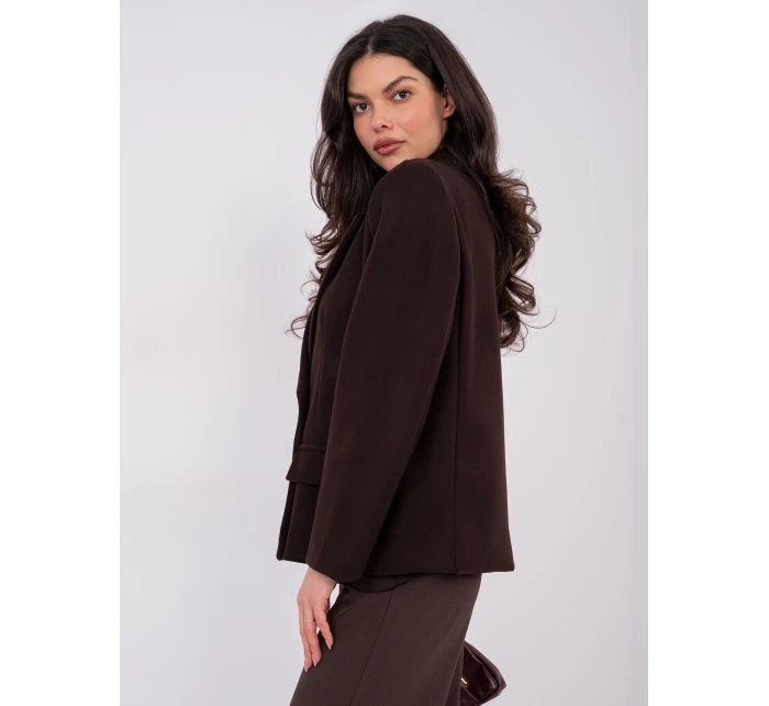 IT KR bunda FL9559.02P tmavě hnědá IT KR bunda FL9559.02P tmavě hnědá