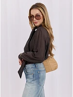 Košile IT KS 28878.59 tmavě hnědá