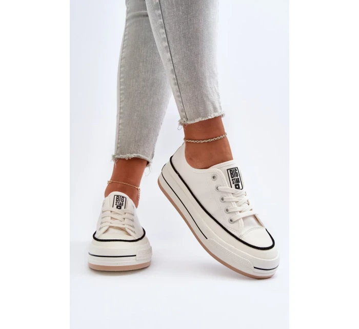 Dámské tenisky Big Star Bílé Dámské tenisky Big Star Bílé