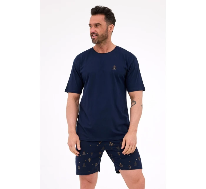 Pyžamo model 21416903 Night kr/r Christmas S2XL pánské - Cornette