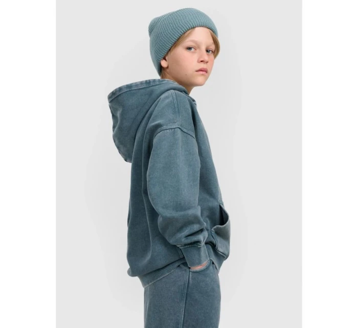 Chlapecká mikina s kapucí model 21816983 - 4F Chlapecká mikina s kapucí model 21816983 - 4F