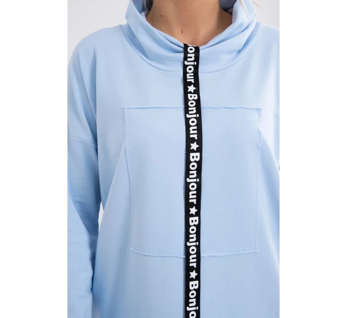 Šaty s kravatou modré Šaty s kravatou modré