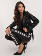 Spodnie DHJ SP model 20576498 czarny - FPrice Spodnie DHJ SP model 20576498 czarny - FPrice