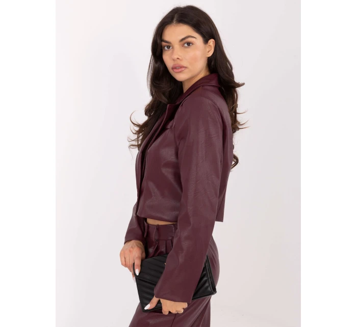 Kurtka IT KR model 21749832 bordowy - FPrice Kurtka IT KR model 21749832 bordowy - FPrice