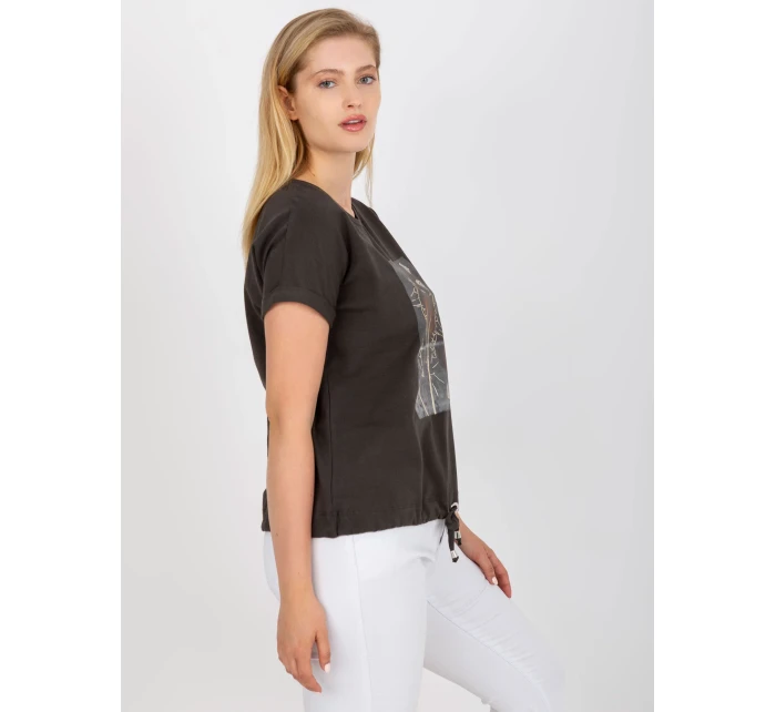 Tričko RV TS 0237.84P tmavě khaki Tričko RV TS 0237.84P tmavě khaki