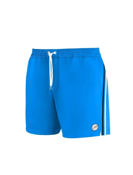 Pánské plavecké šortky Adventure SM33-12 Světle modrá - Self Pánské plavecké šortky Adventure SM33-12 Světle modrá - Self