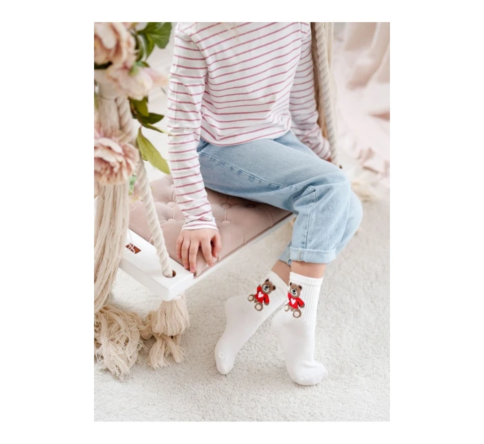 Dětské Ponožky Mládež model 21697612 Ecru - Milena