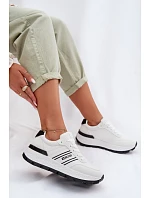 Dámské tenisky na platformě Big Star TT274882 Hi-Poly System Bílé Dámské tenisky na platformě Big Star TT274882 Hi-Poly System Bílé