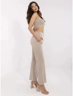 Kalhoty DHJ SP model 21034928 béžové - FPrice Kalhoty DHJ SP model 21034928 béžové - FPrice