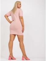 Šaty RV SK model 17413901 světle růžová - FPrice Šaty RV SK model 17413901 světle růžová - FPrice