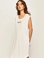 Plážové šaty KW0KW01008-YCD bílá - Calvin Klein